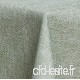 Maltex24 Nappe en Textile imperméable Effet Lin 160 x 320 cm  Vert Tilleul  ca. 160 x 320 cm - B07KPFMSGV